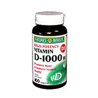 Natures Bounty High Potency Vitamin D1000 Iu Softgels - 100 Ea